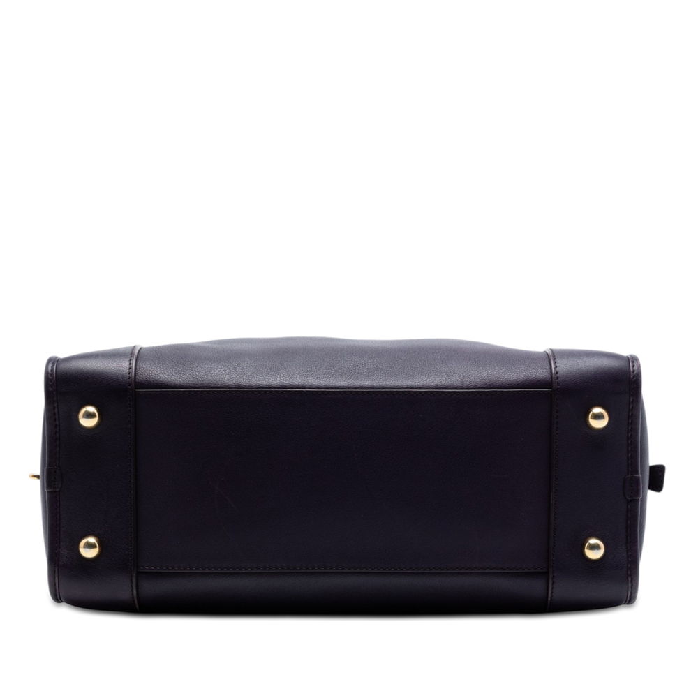 Pre-Loved LOEWE Special Edition Bicolor Goatskin Amazona 36 - Picture 3 of 6
